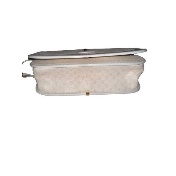 Gucci white Gg canvas and leather cross body bag - Picture 7 of 14